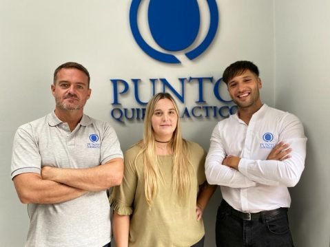 Quiroprácticos de Río Cuarto Tomás Muñio, Luciana Origlia, Gonzalo Bufali